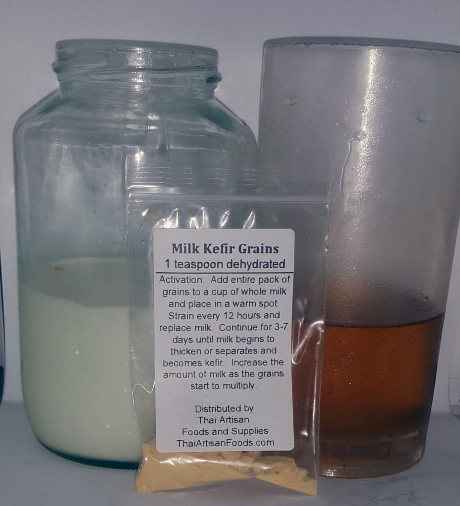 How to activate milk kefir grains